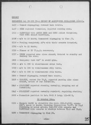 Thumbnail for COM PHIB GR 3 > Rep of Participation in Amphibious Ops the Capture of Leyte Is, Philippines, 9/15/44-10/23/44