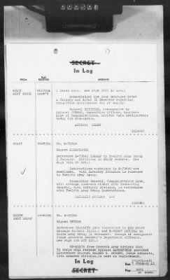 Thumbnail for 2 - Miscellaneous File > 403b - Cables - In Log, ETOUSA (Gen Lee), Jan 1-7, 1945