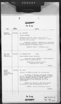 Thumbnail for 2 - Miscellaneous File > 403b - Cables - In Log, ETOUSA (Gen Lee), Jan 1-7, 1945