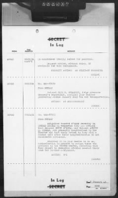 Thumbnail for 2 - Miscellaneous File > 403b - Cables - In Log, ETOUSA (Gen Lee), Jan 1-7, 1945