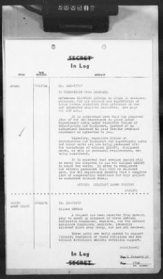 Thumbnail for 2 - Miscellaneous File > 403b - Cables - In Log, ETOUSA (Gen Lee), Jan 1-7, 1945