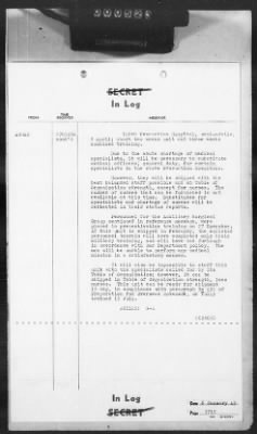 Thumbnail for 2 - Miscellaneous File > 403b - Cables - In Log, ETOUSA (Gen Lee), Jan 1-7, 1945