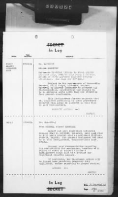 Thumbnail for 2 - Miscellaneous File > 403b - Cables - In Log, ETOUSA (Gen Lee), Jan 1-7, 1945