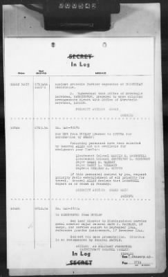 Thumbnail for 2 - Miscellaneous File > 403b - Cables - In Log, ETOUSA (Gen Lee), Jan 1-7, 1945