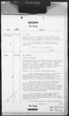 Thumbnail for 2 - Miscellaneous File > 403b - Cables - In Log, ETOUSA (Gen Lee), Jan 1-7, 1945