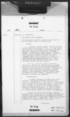 Thumbnail for 2 - Miscellaneous File > 403b - Cables - In Log, ETOUSA (Gen Lee), Jan 1-7, 1945