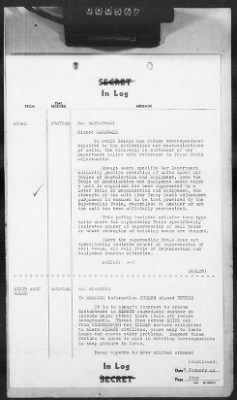 2 - Miscellaneous File > 404 - Cables - In Log, ETOUSA (Gen Lee), Jan 8-15, 1945