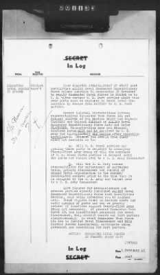 Thumbnail for 2 - Miscellaneous File > 407 - Cables - In Log, ETOUSA (Gen Lee), Feb 1-10, 1945