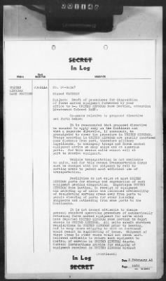 2 - Miscellaneous File > 407 - Cables - In Log, ETOUSA (Gen Lee), Feb 1-10, 1945