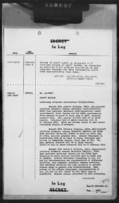 Thumbnail for 2 - Miscellaneous File > 407 - Cables - In Log, ETOUSA (Gen Lee), Feb 1-10, 1945