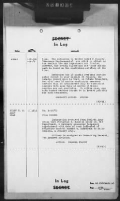 Thumbnail for 2 - Miscellaneous File > 407 - Cables - In Log, ETOUSA (Gen Lee), Feb 1-10, 1945