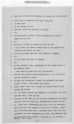 Thumbnail for Interrogations and Reports Pertaining to German Financial Matters > Interrogations Of All Close Friends Of Nazi Big Wigs : Angerer - Haberstock