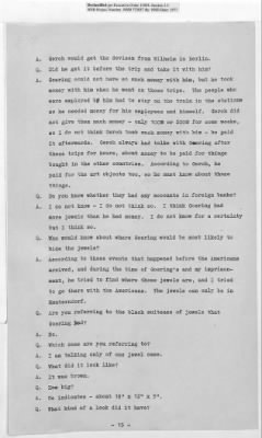 Thumbnail for Interrogations and Reports Pertaining to German Financial Matters > Interrogations Of All Close Friends Of Nazi Big Wigs : Angerer - Haberstock