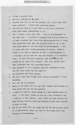 Thumbnail for Interrogations and Reports Pertaining to German Financial Matters > Interrogations Of All Close Friends Of Nazi Big Wigs : Angerer - Haberstock