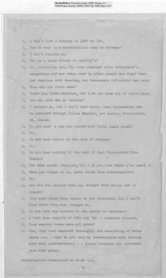 Thumbnail for Interrogations and Reports Pertaining to German Financial Matters > Interrogations Of All Close Friends Of Nazi Big Wigs : Angerer - Haberstock