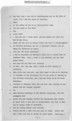 Thumbnail for Interrogations and Reports Pertaining to German Financial Matters > Interrogations Of All Close Friends Of Nazi Big Wigs : Koerner - Limberger