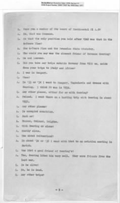 Thumbnail for Interrogations and Reports Pertaining to German Financial Matters > Interrogations Of All Close Friends Of Nazi Big Wigs : Koerner - Limberger