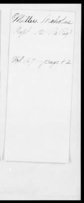 Thumbnail for Officers and Enlisted Men > [Blank] - List of New York Continental and Milita Troops. 1775-1783