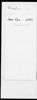 Thumbnail for Officers and Enlisted Men > [Blank] - List of New York Continental and Milita Troops. 1775-1783