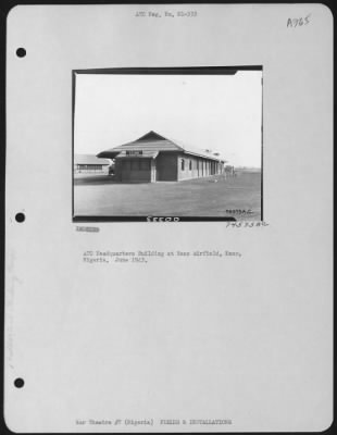 Thumbnail for General > Atc Headquarters Building At Kano Airfield, Kano, Nigeria.  June 1943.