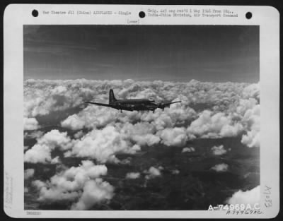 Thumbnail for Douglas > Douglas C-54 "Flying Cross" In Flight Near Kunming, China.  5 June 1945.