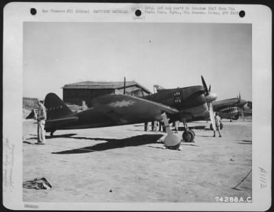 General > A Captured Japanese "Zero" Stands On Display At An Airfield Somewhere In China.  February 1943.