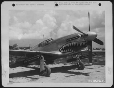 General > Rocket Installation On A North American P-51 Of The 14Th Air Force In China.  17 July 1944.