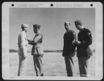 Thumbnail for Major General Claire L. Chennault Presents An Award To A Member Of The 14Th Air Force During A Ceremony At An Air Base In China.  [2Nd From Right, Colonel Clinton D. Vincent; Right, Capt. Robert A. Waidner.] - Page 21