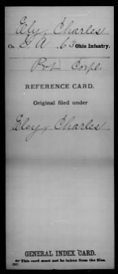 Thumbnail for Charles > Ely, Charles (Pvt)