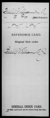 Thumbnail for William J A > Bell, William J A (Pvt)