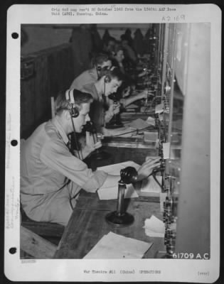 General > Telephone Exchange, 1340Th Aaf Base Unit, Kunming Army Air Base, China, 5 April 1945.