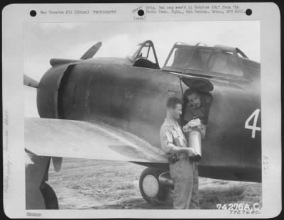 Thumbnail for Cameras > A Camera Is Installed In A Republic P-43 To Be Used As A Reconnaissance Plane.  China, 15 September 1942.