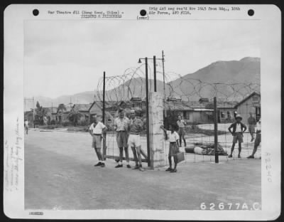 Thumbnail for General > Japanese Prisoners Of War At Camp Stanley, Hong Kong, China.  1 September 1945.