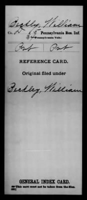 Thumbnail for William > Beckley, William (Pvt)