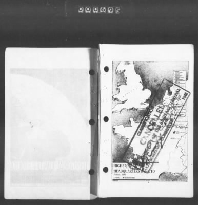 2 - Miscellaneous File > 449 - Installations and Operating Personnel Booklets, ETOUSA, Jan 1944-Oct 1945