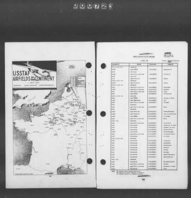 2 - Miscellaneous File > 449 - Installations and Operating Personnel Booklets, ETOUSA, Jan 1944-Oct 1945