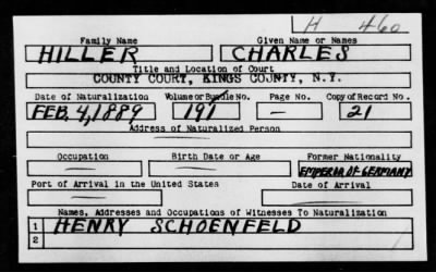 Thumbnail for CHARLES > HILLER, CHARLES