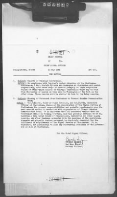 2 - Miscellaneous File > 486 - Daily Journal, Signal Service Office, Chief Signal Officer, ETOUSA, Jan-Aug 1944