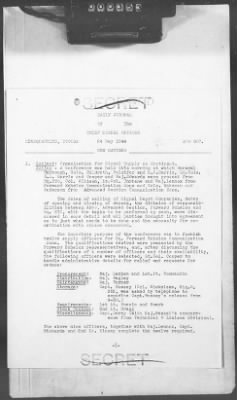 Thumbnail for 2 - Miscellaneous File > 486 - Daily Journal, Signal Service Office, Chief Signal Officer, ETOUSA, Jan-Aug 1944