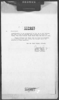 Thumbnail for 2 - Miscellaneous File > 486 - Daily Journal, Signal Service Office, Chief Signal Officer, ETOUSA, Jan-Aug 1944