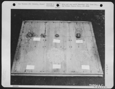 Thumbnail for General > Ordinary Rations Which Each Internee Received Daily At The Hanowa Prisoner Of War Camp #6 In Honshu, Japan.  14 September 1945.