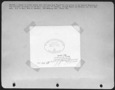 General > BELGIUM--Dozens of little fields like this have been "home" for the pilots of the Liaison Squadron as they ofllowed the advance of the First Army from the beaches, through France and Belgium, and into Germany. C.O. is Capt. Fred A. Campbell