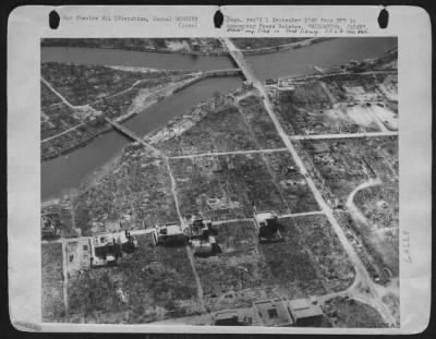 Thumbnail for Hiroshima > Here Is A View Of Hiroshima, Japan Showing Total Destruction Resulting From Dropping Of The First Atomic Bomb, August 6, 1945.