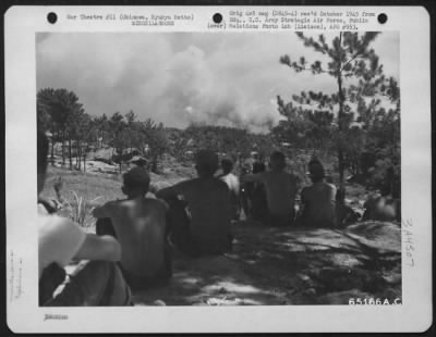 Thumbnail for General > Gi'S Watch Explosion Of Ammunition Dump On Okinawa, Ryukyu Retto.  The Explosions Occurred Around 9:00 Am And Continued Until 10:00 Pm On The Same Day.