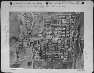 Thumbnail for Koriyama > Koriyama Chemical Company, Hodogaya, North Of Tokyo  - Before Raid - 12 April 1945.