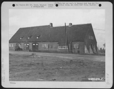 Thumbnail for General > S-2 (Intelligence) Section Building Of The 386Th Bomb Group At The Base In St. Trond, Belgium.  7 May 1945.