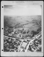 Aerial View Of The Bomb Damaged City Of Bastogne, Belgium.  8 May 1945. - Page 3