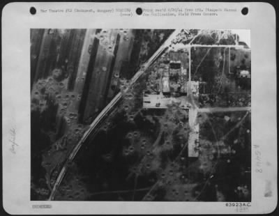 Thumbnail for Budapest > Boeing B-17 Flying Fortresses Of The 15Th Aaf Attacked The Budapest-Tokal Airdrome In Hungary On July 30, 1944, Leaving This Pock Marked Pattern Over The Airdrome And Installations.