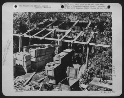 Thumbnail for General > Typical Japanese Underground Storage Of Aircraft Components, Atsugi Airdrome, Japan.