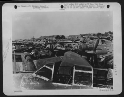 Thumbnail for General > With Japanese Air Superiority Gone, Aircraft Clutters Up Atsugi Airdrome Near Tokyo, Japan.